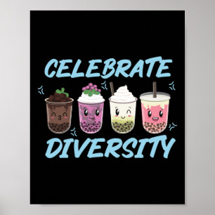 Boba Tea feiert den LGBT-Preis für Diversity Poster