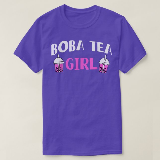 Boba Tea Girl Bubble Tea 172 T-Shirt (Design vorne)