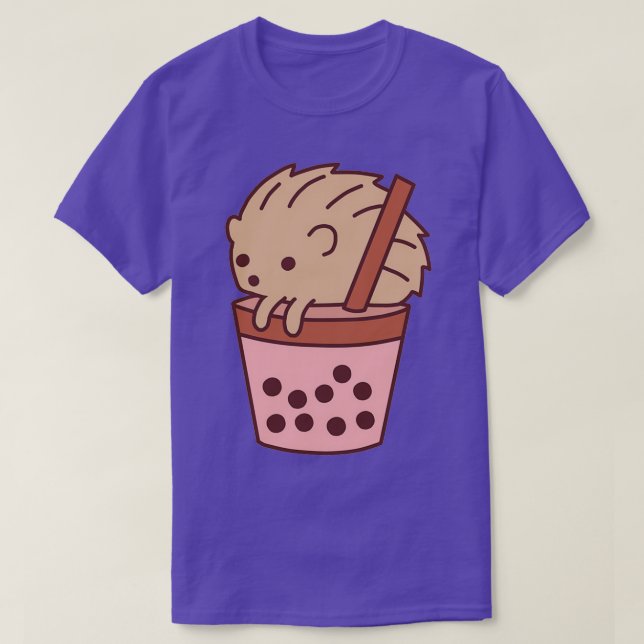 Boba Tea Igel T-Shirt (Design vorne)