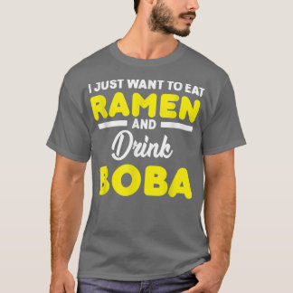 Boba Tea Ramen Niedlich Kawaii Bubble Milk Tee