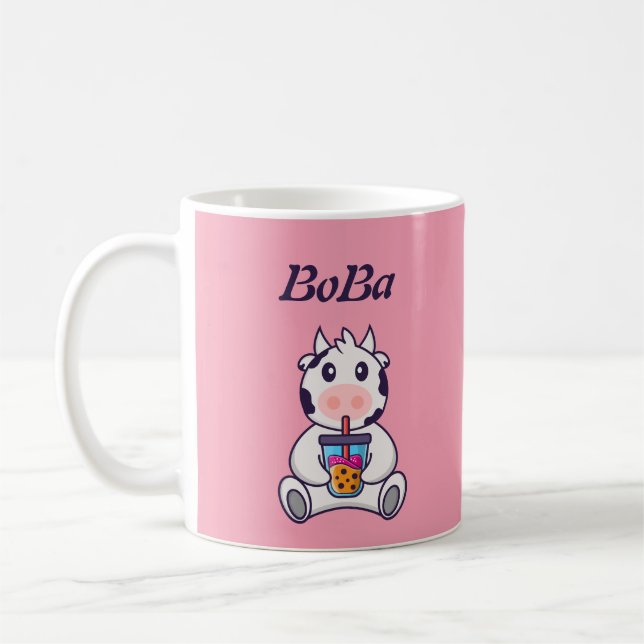 Boba Tee Bubble Tee Kaffee Tasse (Links)