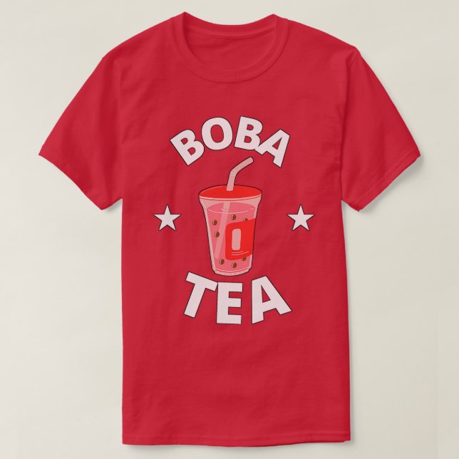 Boba Tee Erdbeertee (Design vorne)