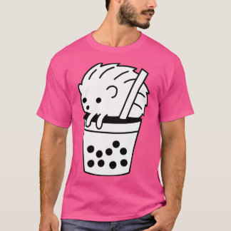 Boba Tee Igel Schwarz und Weiß