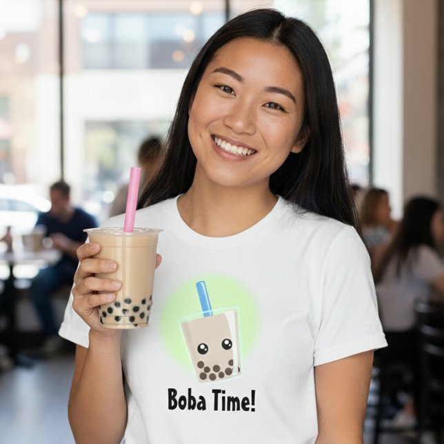 Boba Time! T-Shirt (Von Creator hochgeladen)