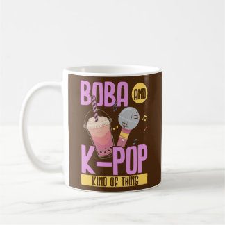 Boba und K Pop, so etwas wie K Pop koreanischer Po Kaffeetasse