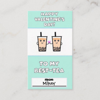 Boba Valentine's Kids Cards Begleitkarte