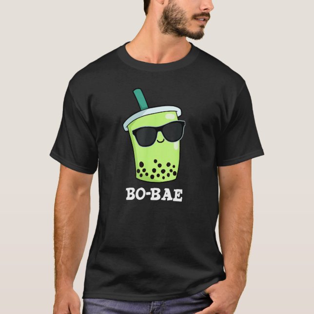 Bobae Funny Boba Tea Pun T-Shirt (Vorderseite)