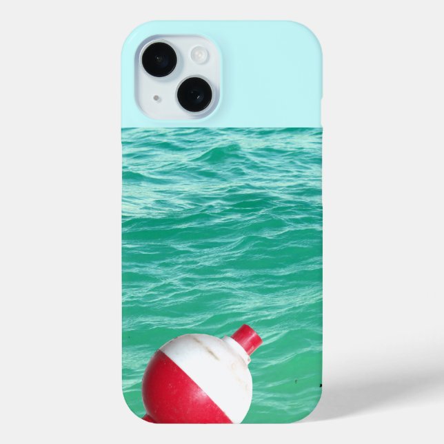 Bobber im Wasser fischen Case-Mate iPhone Hülle (Rückseite)