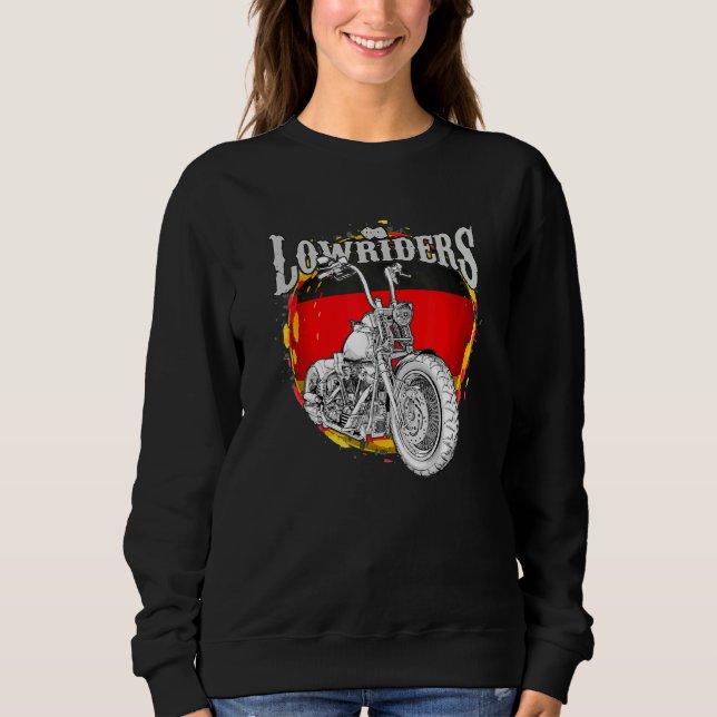 Bobber Low Rider Clothes Chicano Cholo Vicla Lowri Sweatshirt (Vorderseite)