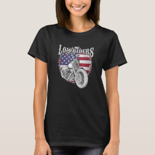 Bobber Low Rider Clothes Chicano Cholo Vicla Lowri T-Shirt
