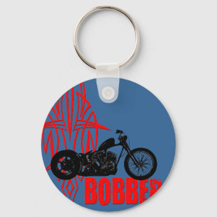 Bobber Motorbike Schlüsselanhänger