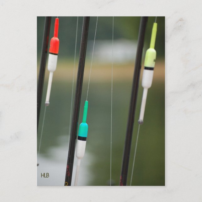 Bobber Postkarte (Vorderseite)