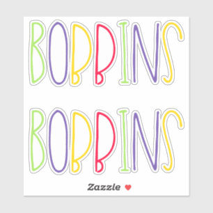 Bobbins, Manchester, Nordenglischer Slang Aufkleber