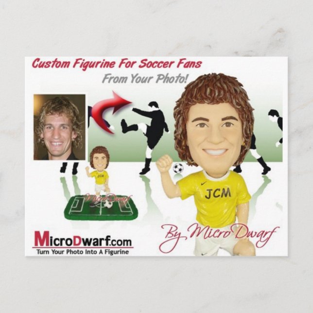 Bobbleheads Bobblehead Bobblehead Bobheads Postkarte (Vorderseite)