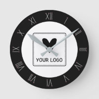 Bobby Button Roman Numerals Friseur Ihr Logo