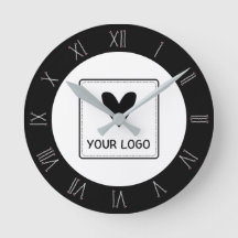 Bobby Button Roman Numerals Friseur Ihr Logo