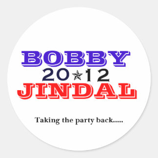 Bobby Jindal 2012 Runder Aufkleber