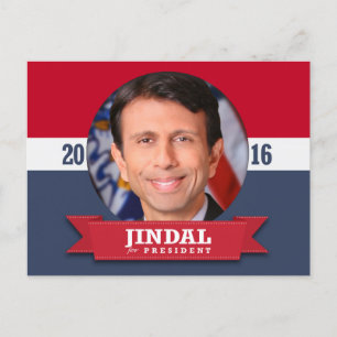 BOBBY JINDAL 2016 POSTKARTE