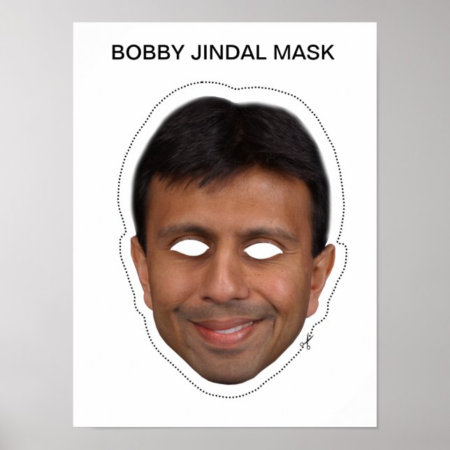 Bobby Jindal Mask Poster (Vorne)