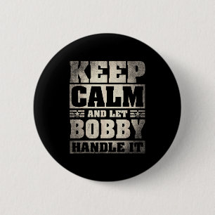 Bobby Name Shirt D Bobby Vorname Button