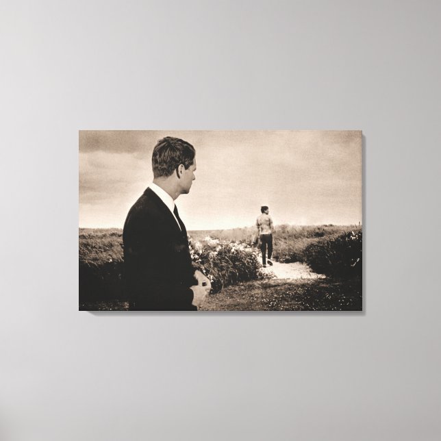 Bobby Remembers Jack Leinwanddruck (Vorderseite)