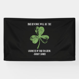Bobby Sands Ireland Freedom T-Shi Banner