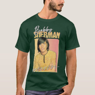 Bobby Sherman Retro ästhetisches Fandesign der 70e T-Shirt