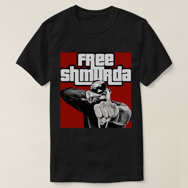 Bobby Shmurda Free Rap Classic T - Shirt (Design vorne)