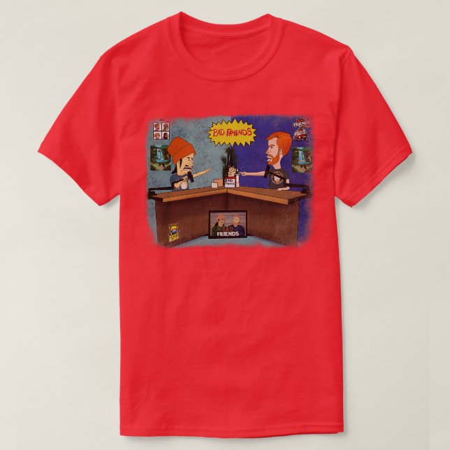 Bobby und Andy T-Shirt (Design vorne)
