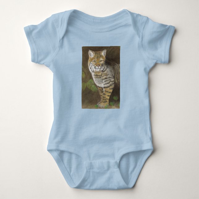 Bobcat Baby Strampler (Vorderseite)