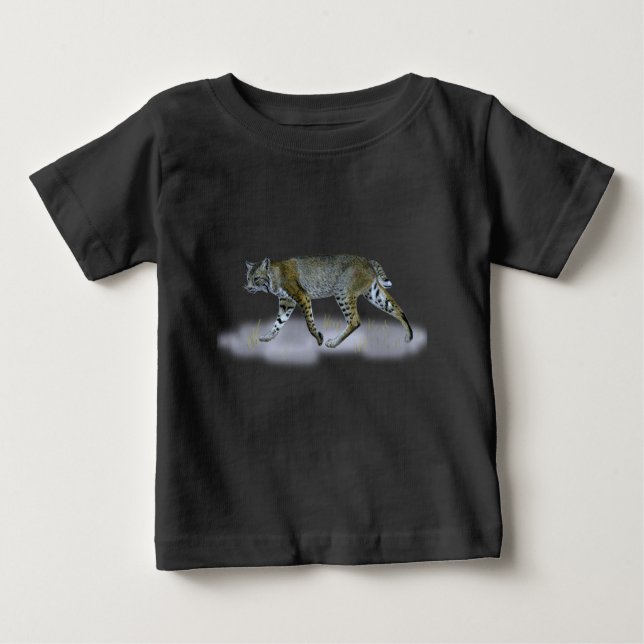 Bobcat Baby T-shirt (Vorderseite)