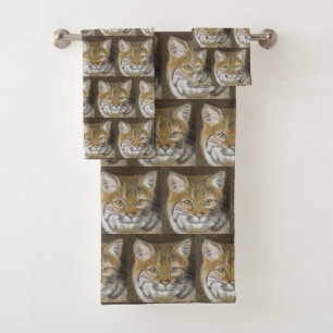 Bobcat Badhandtuch Set