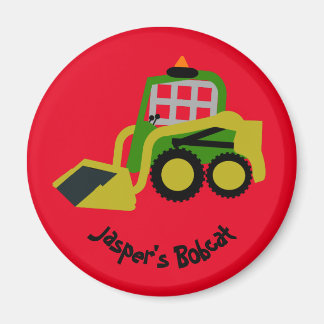 Bobcat Bagger Magnet