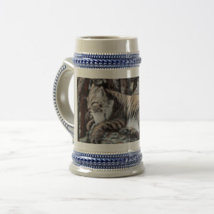 Bobcat Beer Stein Bierglas