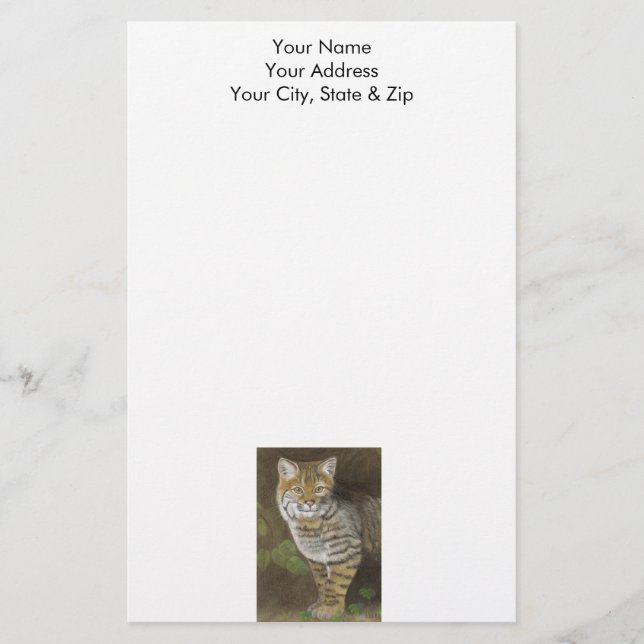 Bobcat Briefpapier (Vorderseite)