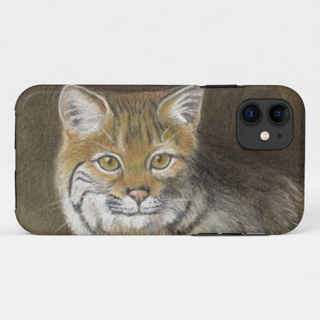 Bobcat Case-Mate iPhone Hülle (Rückseite (Horizontal))