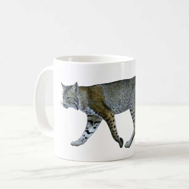 Bobcat Kaffeetasse (Vorderseite Links)