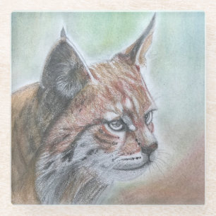 Bobcat Outdoor-Kissen Glasuntersetzer