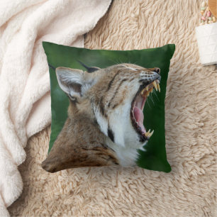 Bobcat Profilgähne Kissen