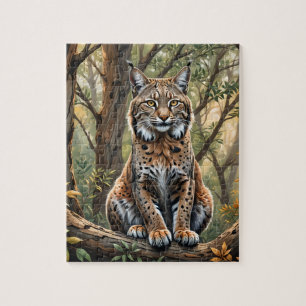 Bobcat Realism Jigsaw Puzzle