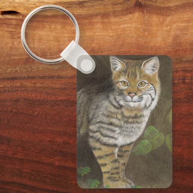 Bobcat Schlüsselanhänger (Vorderseite)