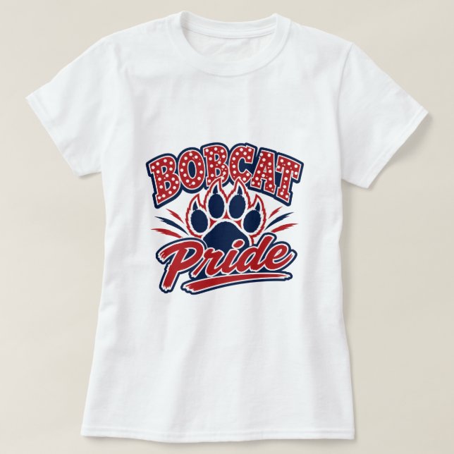 Bobcat-Stolz-T-Shirt T-Shirt (Design vorne)