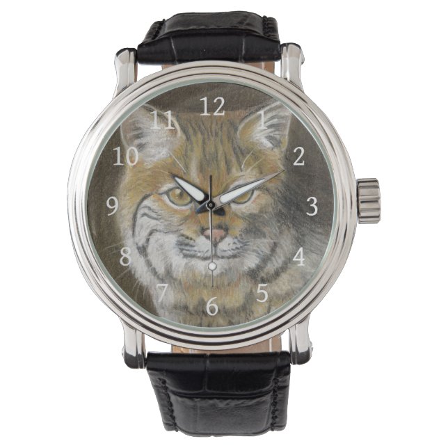 Bobcat Watch Armbanduhr (Vorderseite)