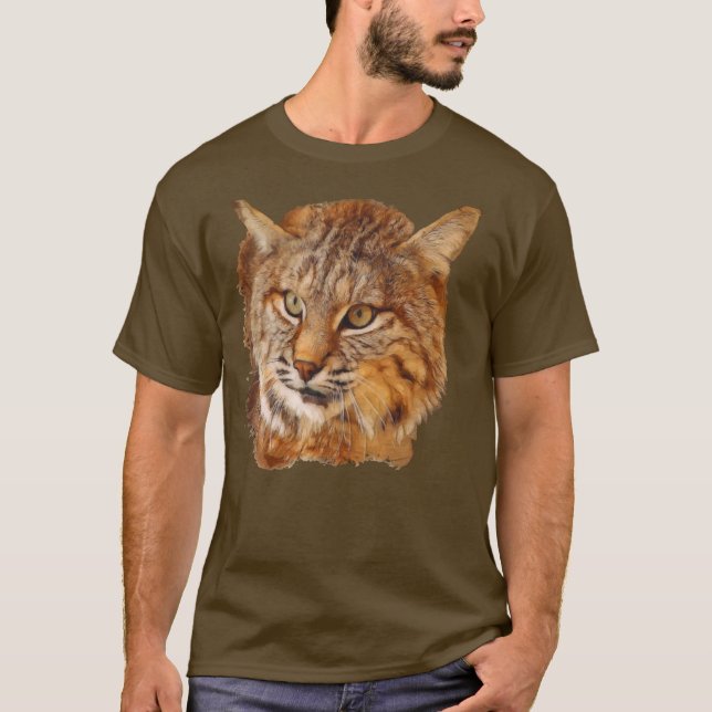 Bobcat-wilde Katzen-T - Shirts (Vorderseite)