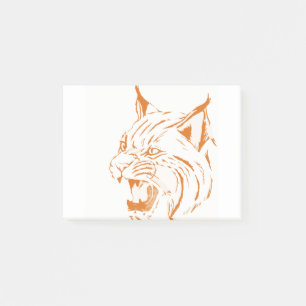 Bobcat Wildlife Feline Cat Wild Cat Animal Tiger Post-it Klebezettel
