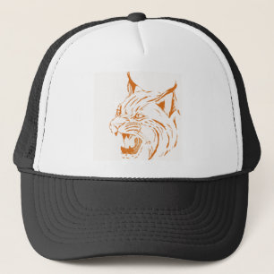 Bobcat Wildlife Feline Cat Wild Cat Animal Tiger Truckerkappe