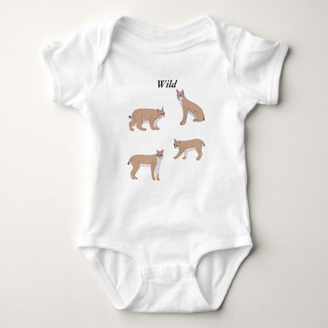 Bobcats Baby Strampler (Vorderseite)