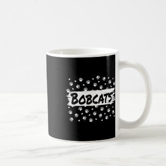 Bobcats Maskottchen Schulgeist Männer Frauen Leopa Kaffeetasse