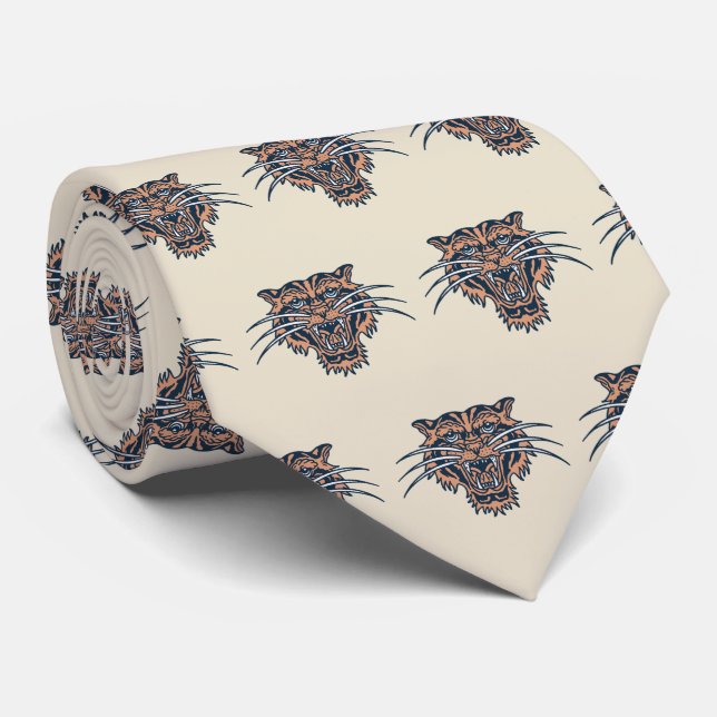 Bobcats Wildcats Sportteam Neck Tie Krawatte (Gerollt)