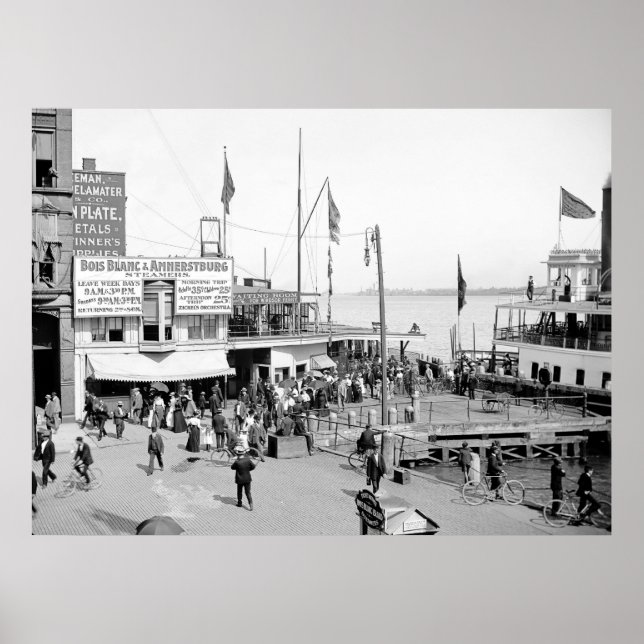Boblo Boat Dock Poster (Vorne)